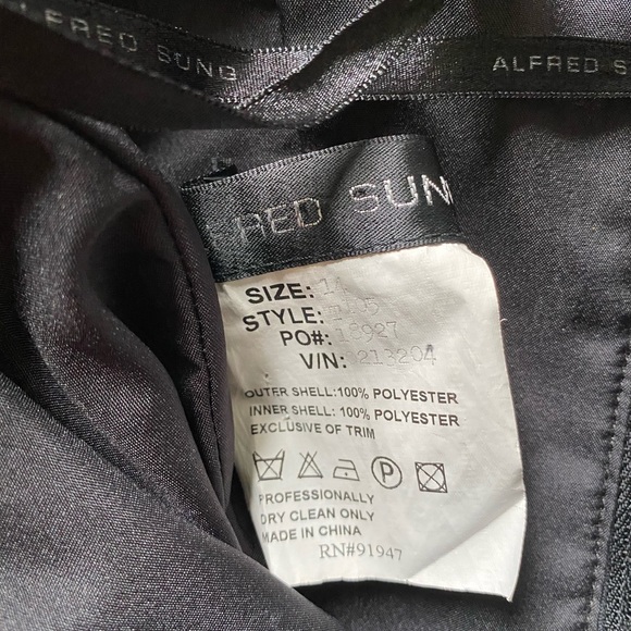 Alfred Sung black two piece - Picture 12 of 12